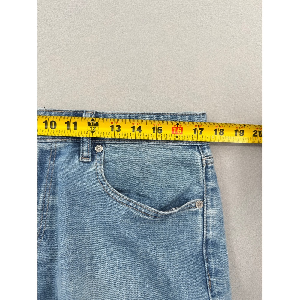 SOLD Bonobos Tailored Fit Light Wash Blue Denim Jeans Mens 33x30 (33x28) Stretch - Picture 7 of 14
